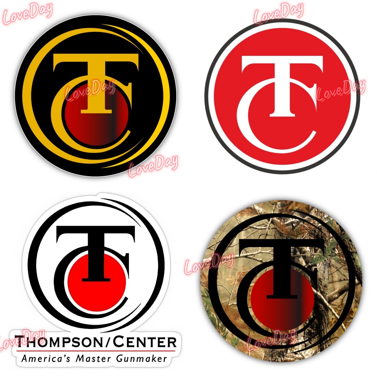 Hunting Outdoor Logos - Jacht buiten geweer THOMPSON CENTER armen