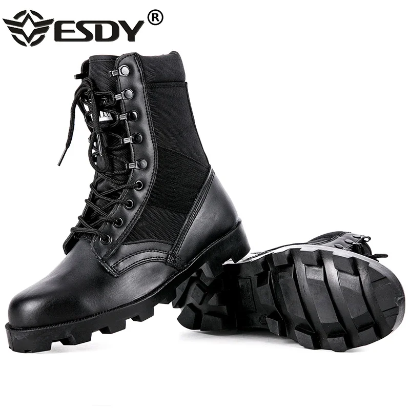 Hunting Boot Insole - Camouflage Enkellaarsjes Heren Outdoor Echt Leer