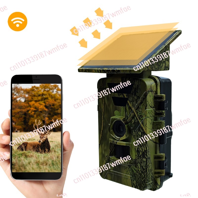 Outdoor Hunting Camera Wifi - Wildcamera Solar Trail Camera 8K 60MP