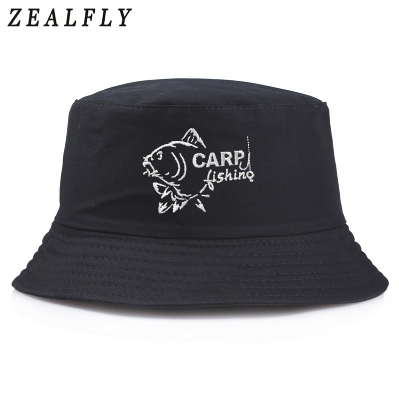 Hunting Outdoor Logos - Karper Geborduurd Logo Emmer Hoed Heren