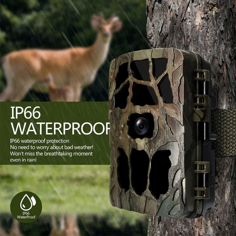Hunting Outdoor Camera - H982 IP66 Waterdichte 4K Outdoor Infrarood