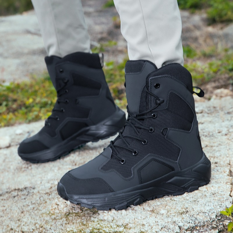 Wildman Hunting & Outdoor Photos - Tactische herenschoenen met veters, wilde combat