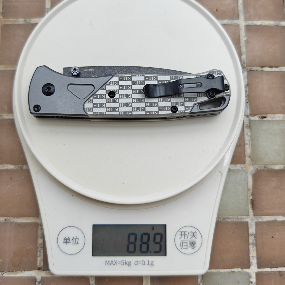 Knife Hunting Fixed Blade - JUFULE 535BK 535 KITH Aluminium Handvat