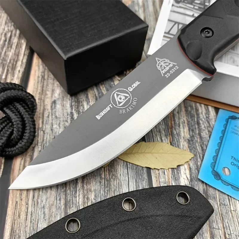 Draagbaar D2 staal vaststaand  - Knife Hunting Fixed Blade recensie en prijs