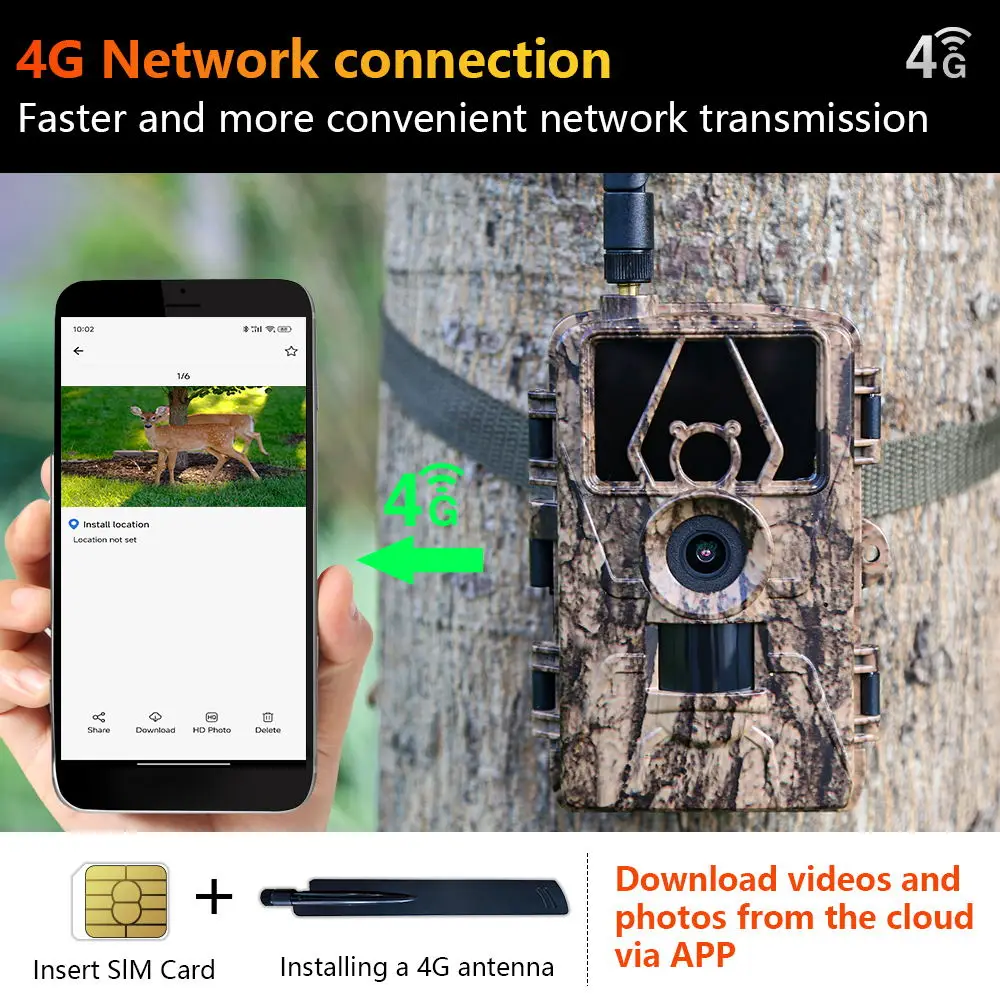 1 stks HD8K Infrarood Camera V - Outdoor Hunting Camera Wifi recensie en prijs
