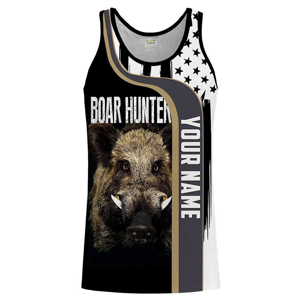 Op maat gemaakte Boar Hunter t - Wildman Hunting & Outdoor Photos recensie en prijs
