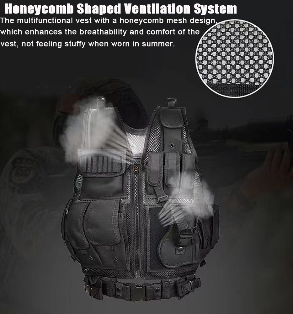 Verstelbare Molle Tactische Ve - Outdoor Hunting Coat recensie en prijs