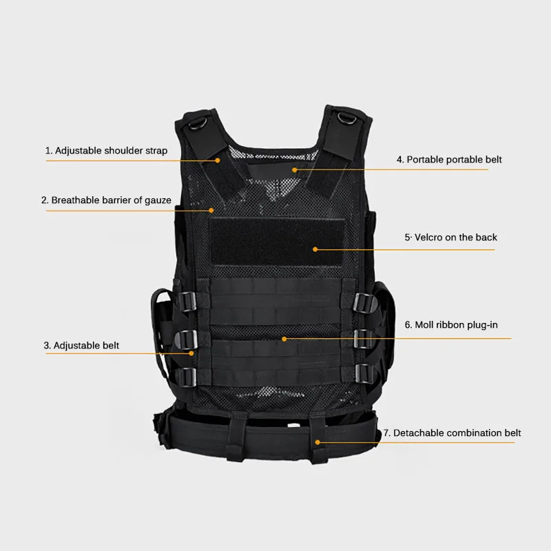 Verstelbare Molle Tactische Ve - Outdoor Hunting Coat recensie en prijs