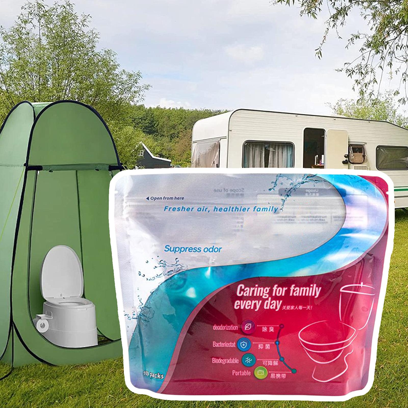 30 stuks draagbaar toiletpoede - Outdoor Hunting Toilet recensie en prijs