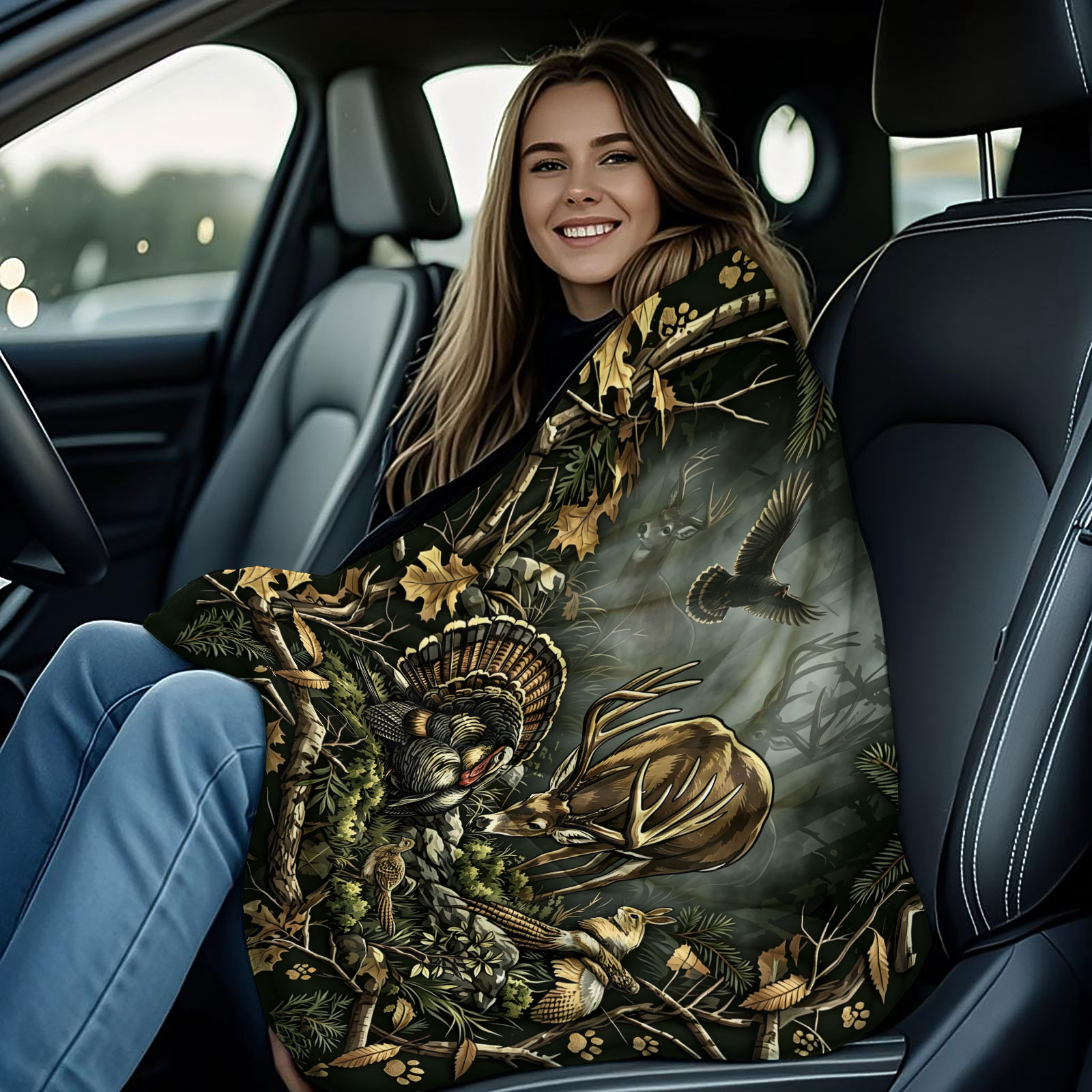 Vintage Woodland Animal Throw  - Wildman Hunting & Outdoor Photos recensie en prijs