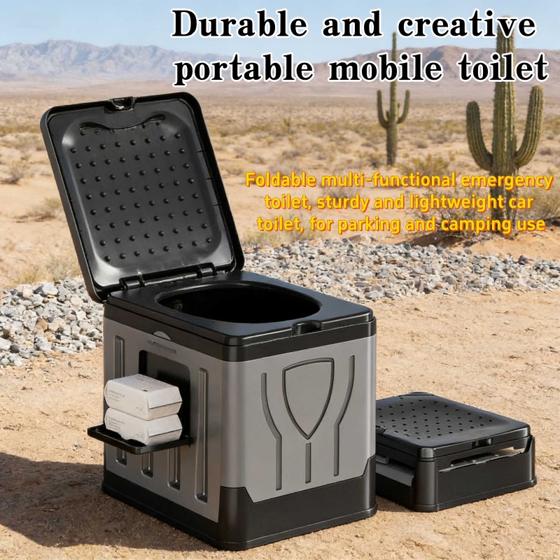 Draagbare auto-opklaptoilet ju - Outdoor Hunting Toilet recensie en prijs
