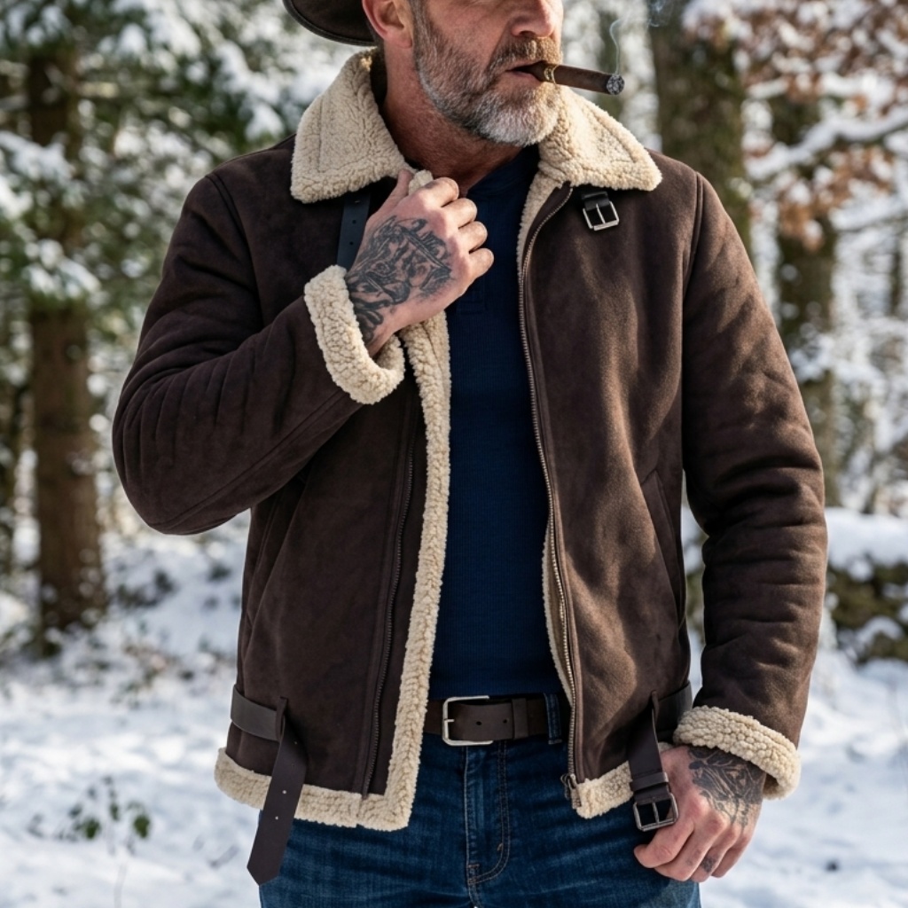 Heren winterjas van imitatiesu - Outdoor Hunting Coat recensie en prijs