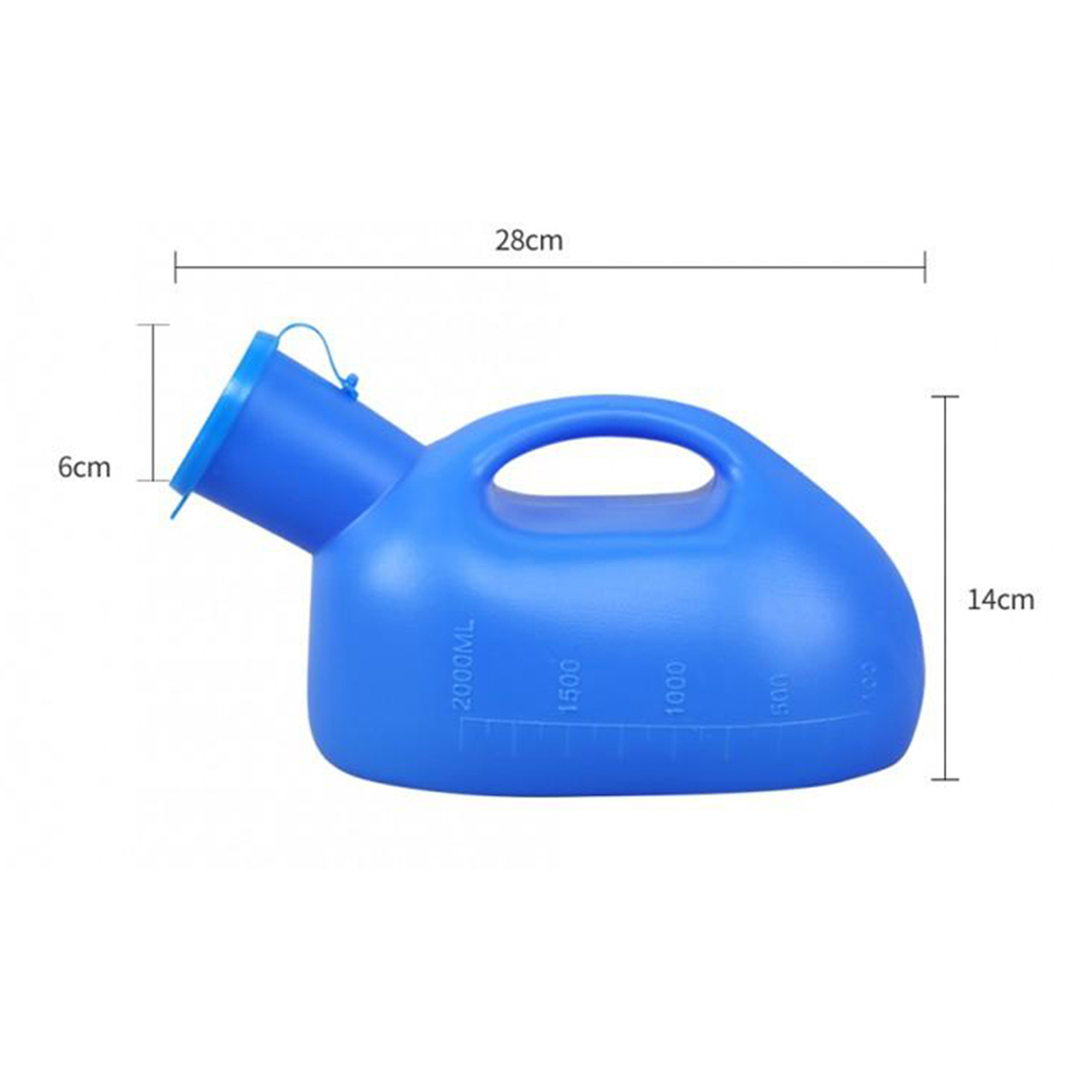 2000 ml dik mannelijk urinoir  - Outdoor Hunting Toilet recensie en prijs