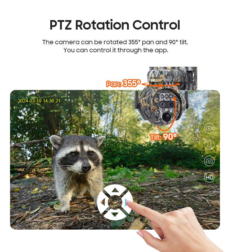 INQMEGA 4K 4G SIM Solar Securi - Outdoor Hunting Camera Wifi recensie en prijs