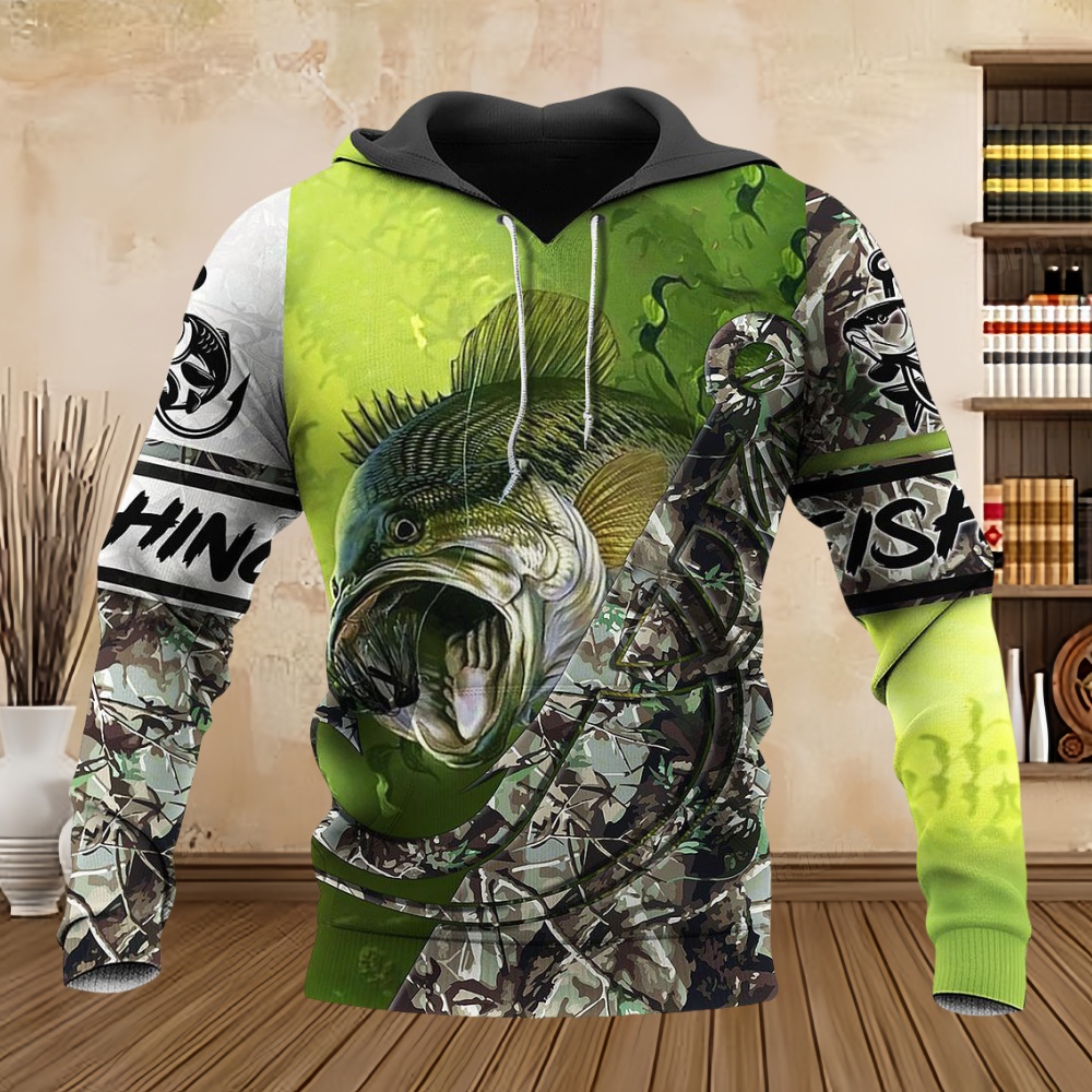 Wild Fishing Print 3D Casual H - Wildman Hunting & Outdoor Photos recensie en prijs